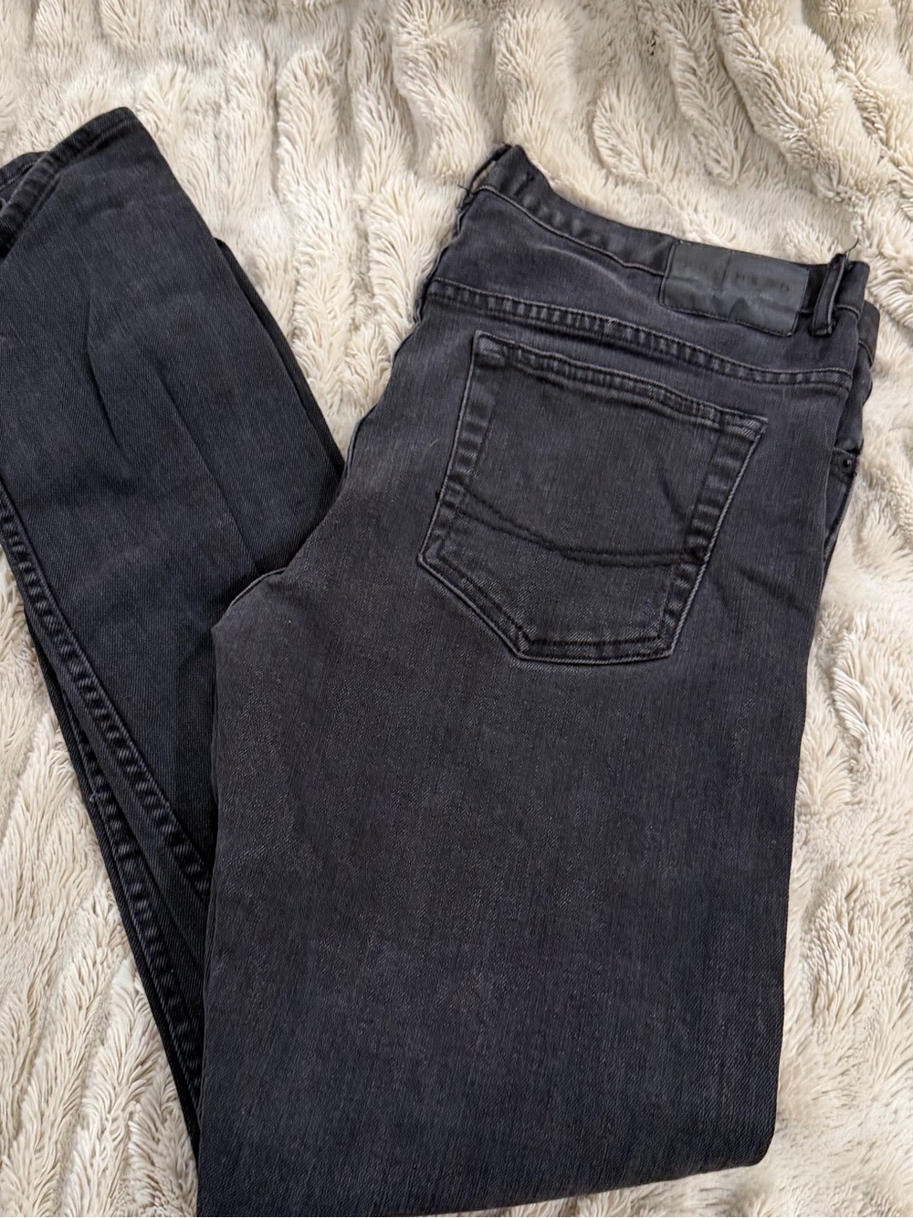 Bullhead Men's Skinny Jeans in Washed Black 33x32